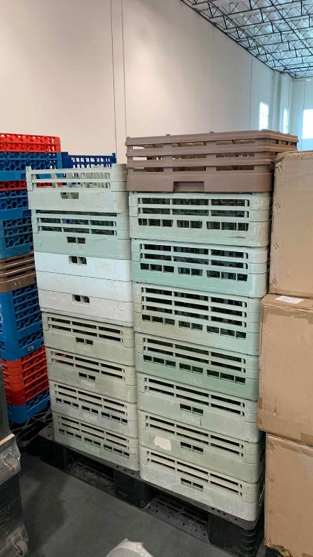 Photo 1 of PALLET OF GLASS HOLDERS