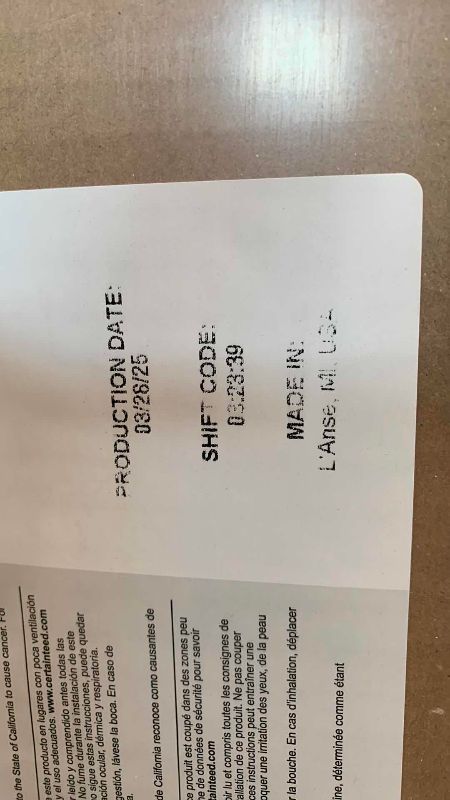 Photo 1 of CASE OF ACOUSTIC MATERIALS