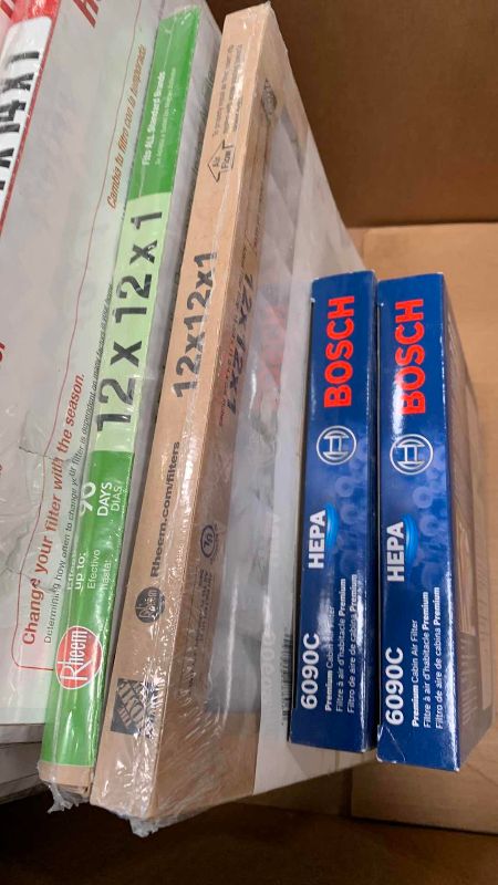 Photo 1 of ASSORTED SIZES OF FILTERS