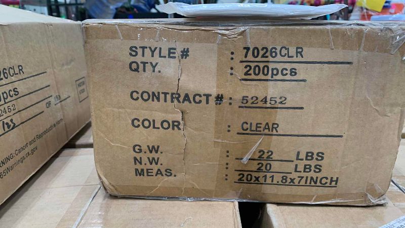 Photo 1 of CASE OF 200 RAIN PONCHO’S