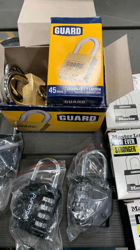 Photo 1 of ASSORTED LOCKS