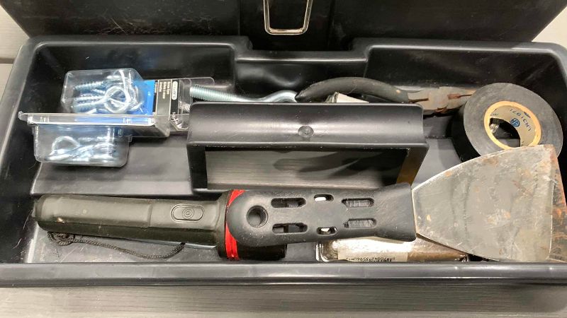 Photo 1 of TOOL BOX WITH TOOLS AND HARDWARE