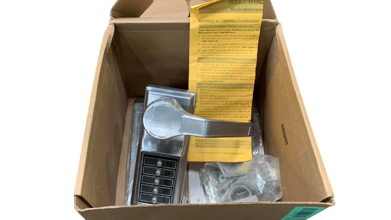 Photo 1 of COMBO DOOR LOCK WITH INSTRUCTIONS