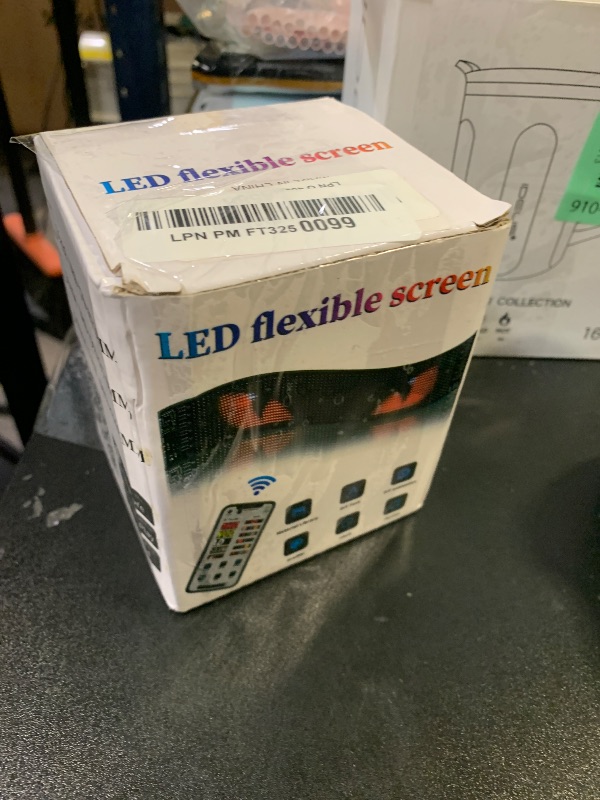 Photo 1 of 1 Pack 6.8"x2.75" LED Devil Eyes Light Sign for Cars, Ojos Led para Carro, Remote/App Control, USB-Powered Flexible Panel, Custom Dynamic Patterns for Windows of Cars SUVs Small Medium Truck