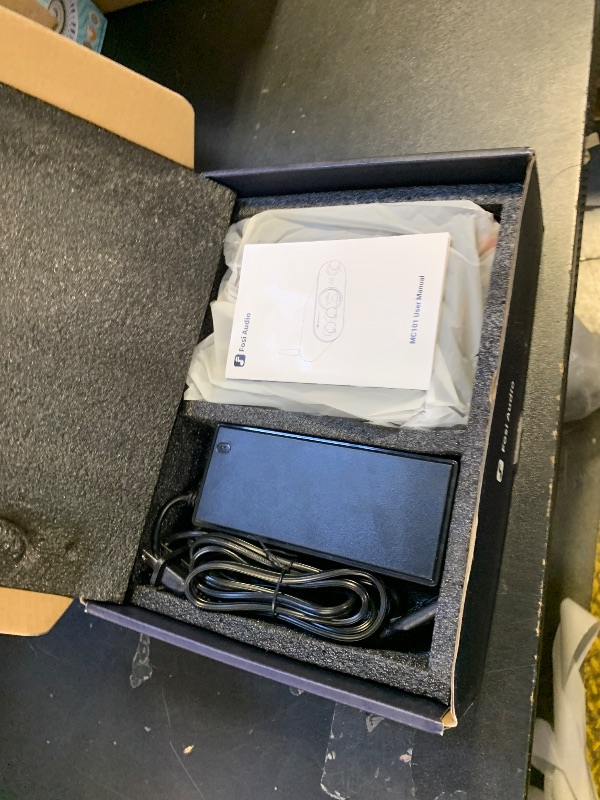 Photo 1 of Fosi Audio MC101 Bluetooth Stereo Amplifier Home Audio Component Mini Amp with VU Meter 2 Channel HiFi Receiver for Passive Speakers with Bass Treble Tone Control Vintage All Aluminum Alloy Build