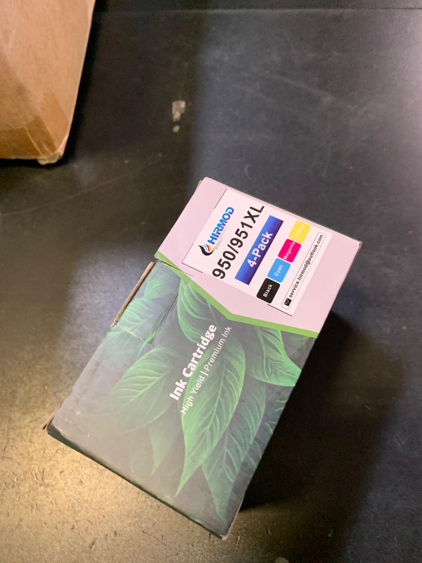 Photo 1 of 950XL 951XL Ink Cartridges Compatible for HP 951 XL for HP 950 xl Printer Ink 950 951 ink combo pack Work with OfficeJet Pro 8100 8600 8610 8615 8620 8625 8630 8660 251dw 271dw 276dw Printer(4 Pack)