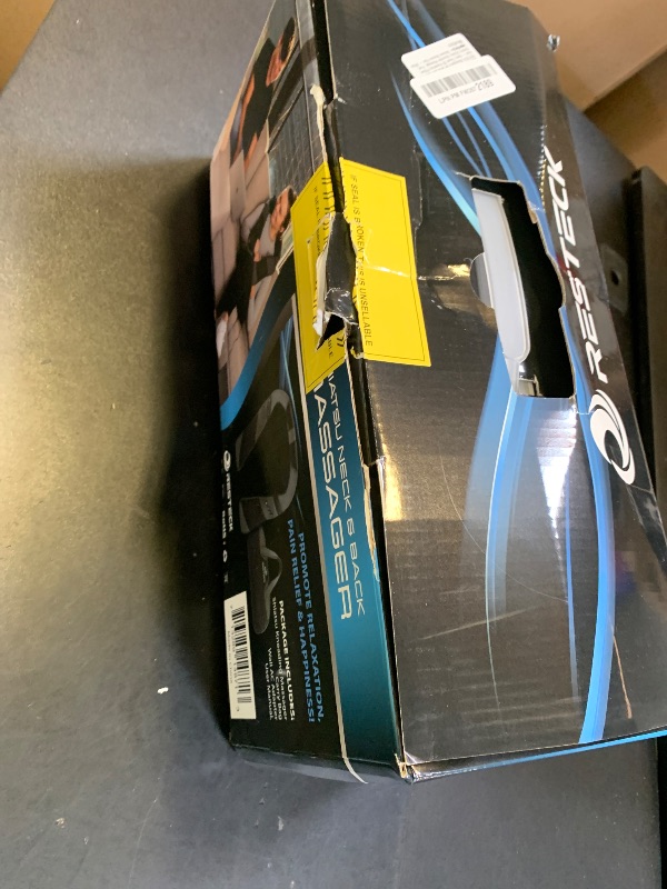 Photo 1 of RESTECK Massagers for Neck and Back with Heat - Deep Tissue 3D Kneading Pillow, Electric Shiatsu Shoulder Massage, Foot, Legs,Body - Relieve Muscle Pain - Office, Home & Car