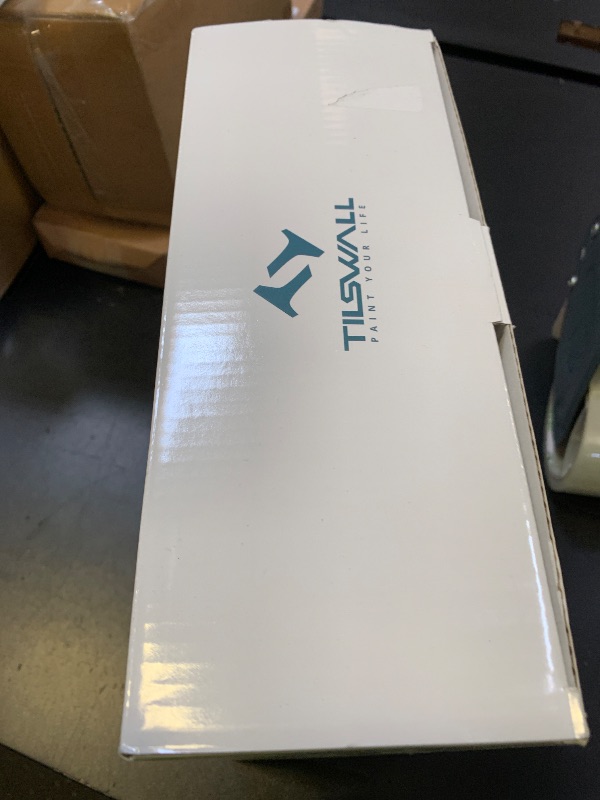 Photo 1 of Tilswall Ultra-Light Cordless Paint Sprayer Compatible with Dewalt 20V Battery (Battery Not Included), Portable Spray Paint Gun with 20 oz Container, 3 Spray Modes for House Painting Fence Wall Wood