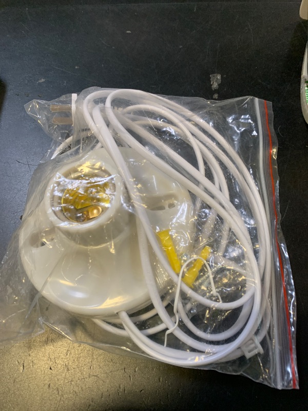 Photo 1 of 10FT Light Bulb Base with Cord E26/E27 Light Socket with On/Off Switch, 110V-250V Lamp Base for Light Socket with Cord, Light Bulb Socket with Plug-in Lamp Holder Base for ?Desktop,Include Screw ? ?
