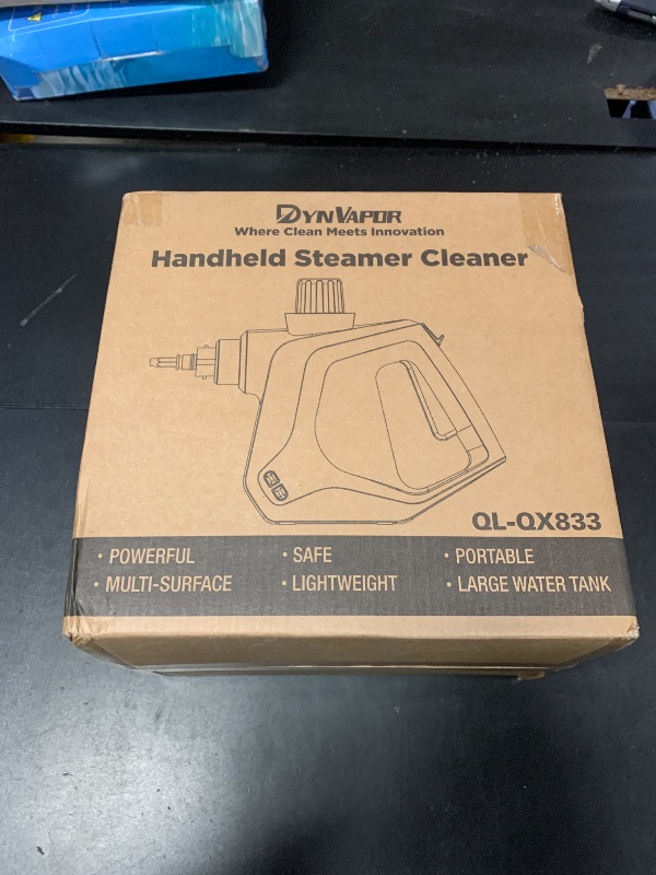 Photo 1 of Steam Cleaner, DynVapor Pressurized Deep Cleaning Handheld Steam Cleaner for Home, Multi-Purpose Natural Steamer with 9 PCS Accessories for Kitchen, Car, Furniture, Bathroom, Floor, Grout &Tile