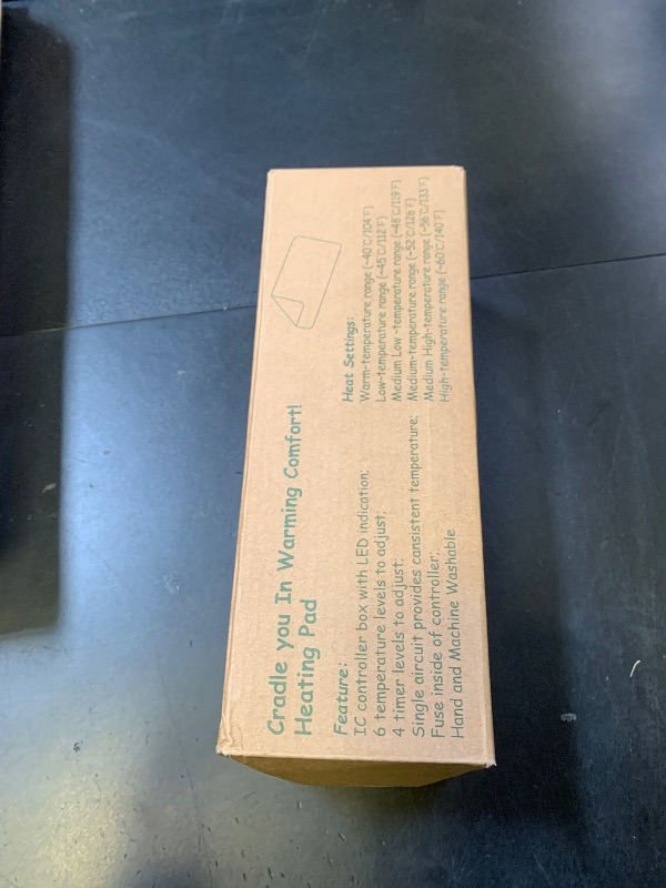 Photo 1 of Deepsoon Heating Pad,Electric Heating Pads for Back,Neck,Abdomen,Moist Heating Pad for Shoulder,Knee,Arms,Legs,Dry/Moist Heat & Auto Shut Off,Christmas Gifts for Men and Women,Light Gray,24x12 Inch