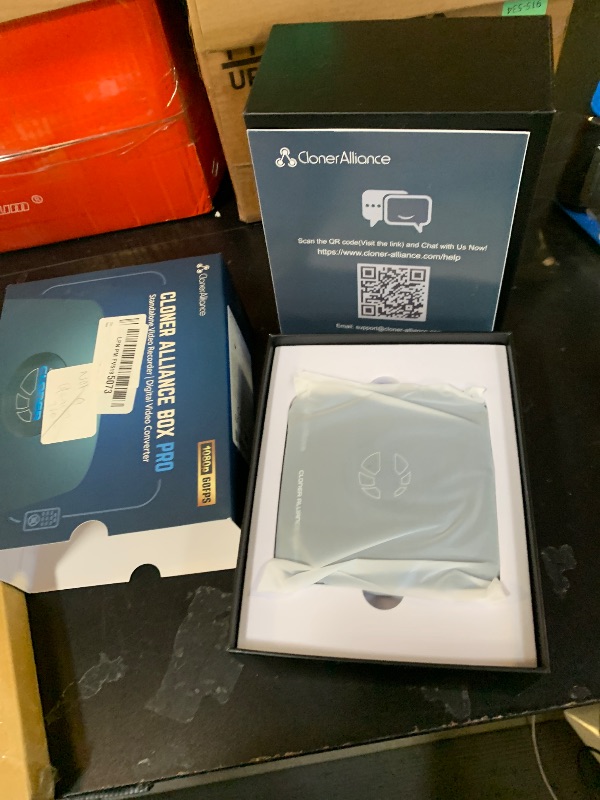 Photo 1 of ClonerAlliance Box Pro, 1080p@60fps Video Recorder, DVR with HDMI Capture, Playback on TV. RCA/YPbPr/VGA to Digital Converter. Schedule Recording. No PC Required.