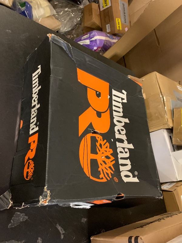 Photo 1 of Timberland PRO Men's Boondock Ultralight Pull-On Composite Safety Toe Waterproof Industrial Work Boot, Medium Brown, 13 Wide