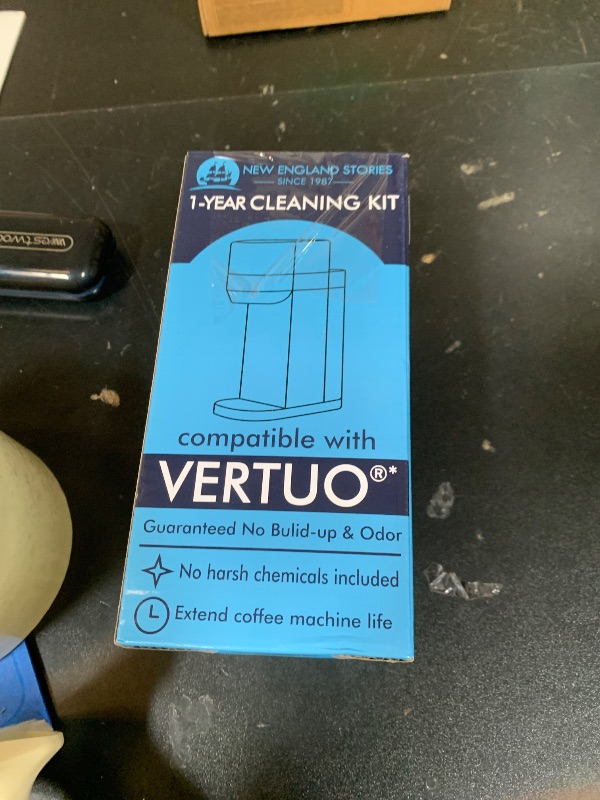 Photo 1 of (12 Months Supply) Descaling Kit Compatible with Nespresso Vertuo, Odorless Coffee Brewer Machine Descaler Set, Liquid Descaling Solution for Nespresso, Includes Reusable Pod and 12 Cleaning Tablets