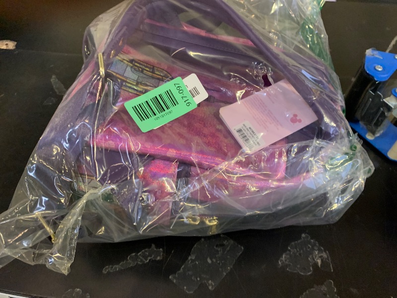 Photo 1 of Loungefly Disney Stained Glass: Rapunzel Mini-Backpack, Amazon Exclusive