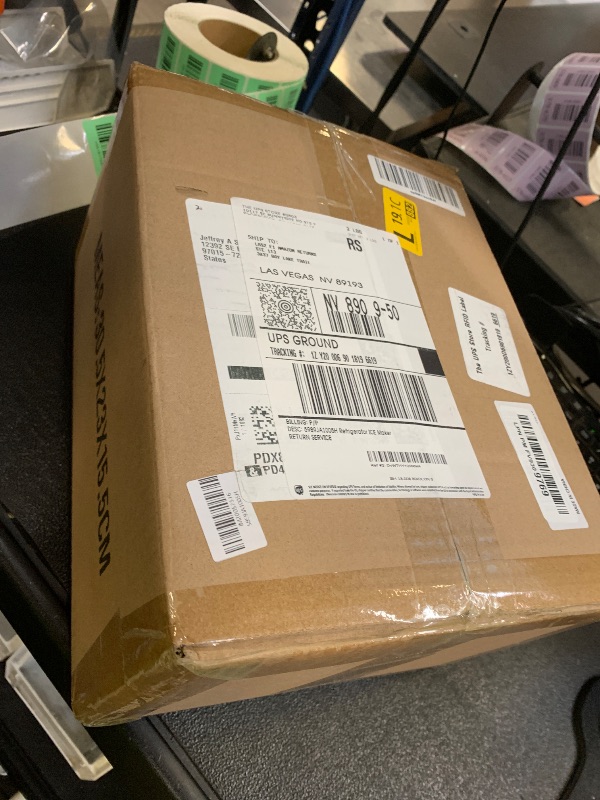 Photo 1 of 5989JA1005H Refrigerator ICE Maker Assembly OEM Upgraded Compatible with LG LSC27925SB?LSC27925ST?LSC27925SW Suitable for Household Replacement for 5989JA1005H