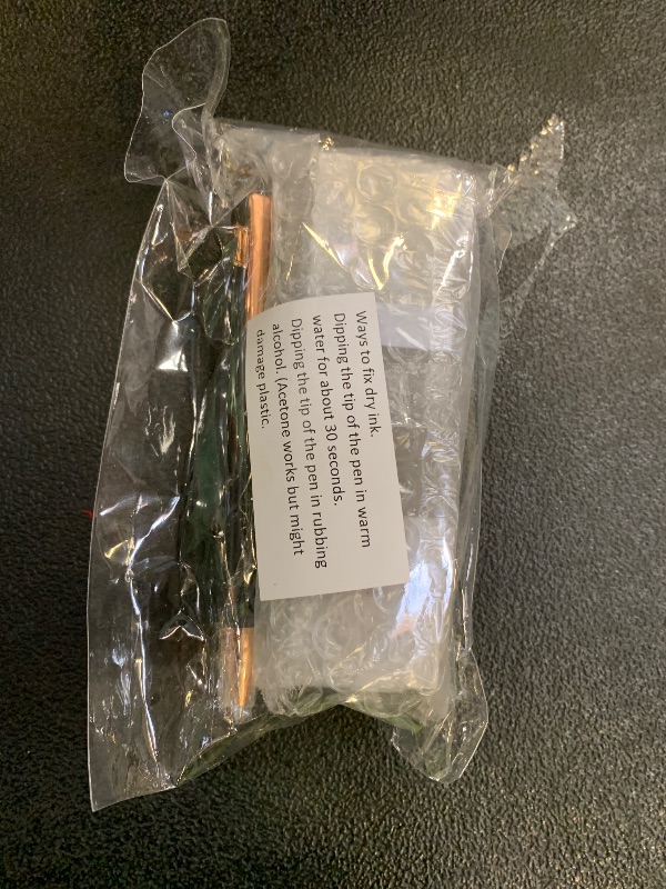 Photo 1 of ZENTO Signature Model Ballpoint Pen Champagne Gold 0.7mm Ink Color Black UBZH07.25 With Original Stylus Ballpoint Touch Pen