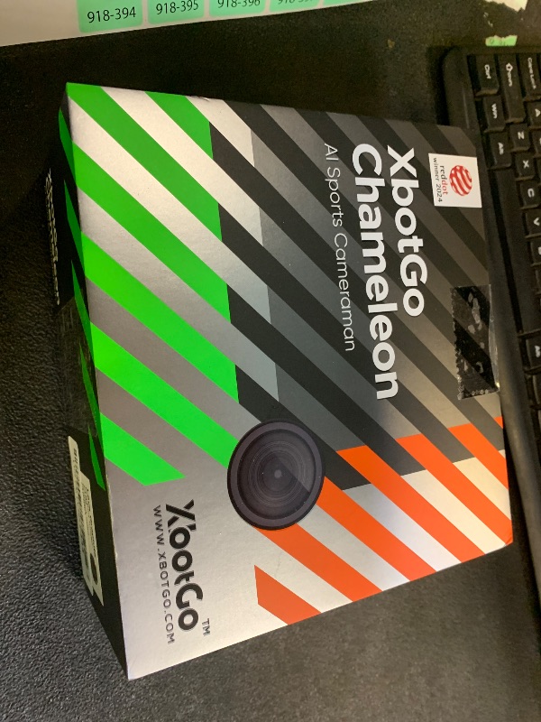 Photo 1 of XbotGo Chameleon AI Auto Sports Action Camera - 4K 60FPS Soccer Camera and Basketball Tracking Camera for Team Sports, Live Streaming, No Subscription, Works with iOS & Android (Lava Graphite)