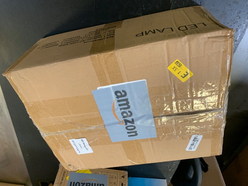 Photo 1 of **SELLING FOR PARTS**Lightdot Globe Floor Lamp with Shelf 3-Lights Modern Dimmable Floor Lamps for Wedding/Party, 3000K Warm White Bulbs Included, Black Tall Standing Lamp for Living Room/Bedroom/Sofa Beside/Corner Decor