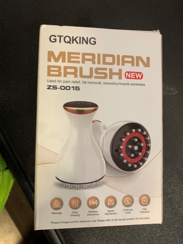 Photo 1 of Lymphatic Drainage Massager, 35-Speed 4-in-1 Portable Lymphatic Drainage Tool Body Sculpting Machine Suitable for Abdomen, Arms, Back & Legs, Heat & Vibration Promotes Circulation sculptigue(white)