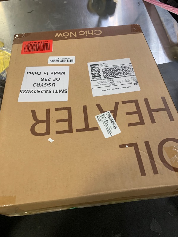 Photo 1 of Oil Filled Radiator Heater,Oil Heater with Adjustable Thermostat?Electric Radiator Heater with Overheat Safety?Mini Portable Space Heater?700W