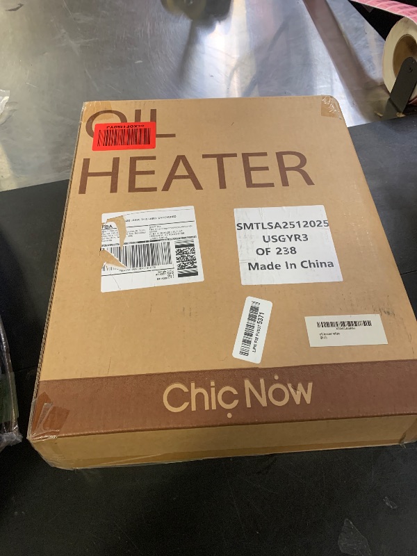 Photo 1 of Oil Filled Radiator Heater,Oil Heater with Adjustable Thermostat?Electric Radiator Heater with Overheat Safety?Mini Portable Space Heater?700W