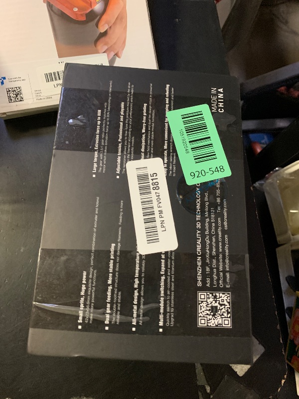 Photo 1 of Creality Official Sprite Extruder Pro Kit?Support 300° High Temperature Printing?All Metal Direct Drive Extruder for Ender 3/Ender 3 V2/Ender 3 Pro/Ender 3 MAX 3D Printers