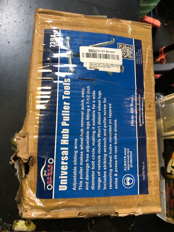 Photo 1 of Best Q Drake Off Road Effortlessly Extract Wheel Hubs using our Zinc-Coated Universal Hub Puller Tool - A Durable, Heavy-Duty Solution for All Vehicles 73947