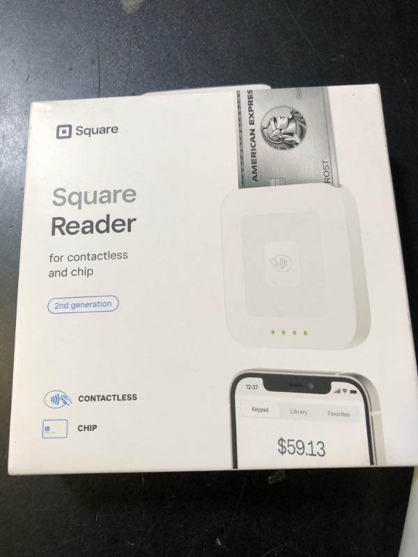 Photo 1 of Square Reader for contactless and chip (2nd Generation)
