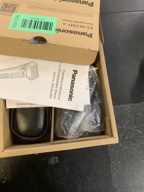 Photo 1 of Panasonic ARC5 Electric Razor for Men with Pop-up Trimmer, Wet Dry 5-Blade Electric Shaver with Intelligent Shave Sensor and 16D Flexible Pivoting Head - ES-ALV6HA (Navy)