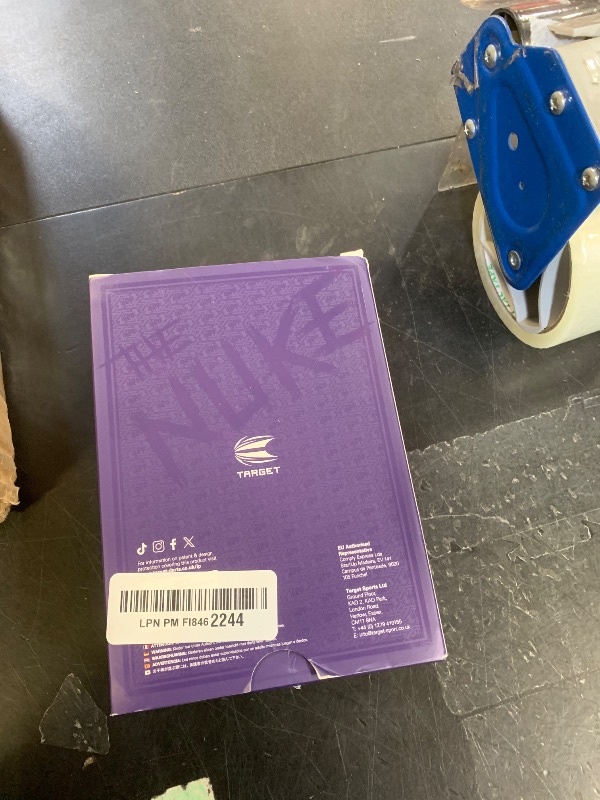 Photo 1 of Target Darts Luke Littler Gen 1 Prodigy Steel Tip Swiss Point Darts, 90% Tungsten Darts, 23G | Generation 1 Gold Steel Tip Darts, Player Edition Swiss Points Dart Sets, K-Flex Flights and Shafts