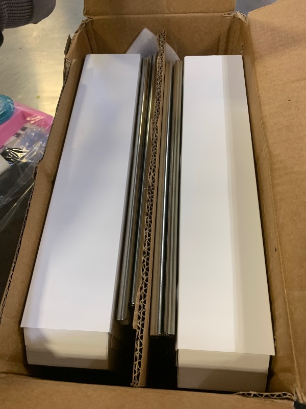 Photo 1 of Timboniture Pull out Cabinet Organizer 2 Pack,Adjustable Width (14"-19") and Depth (17"-24"),No Drill Slide out Drawers for Kitchen,Pantry,Adhesive Roll out Shelves,for Cabinets Without Lip,White