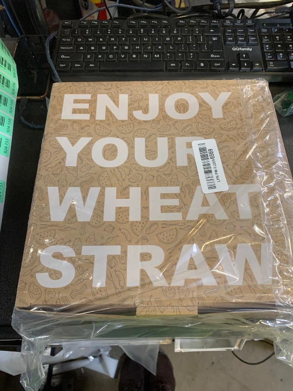 Photo 1 of 10 inch wheat straw plate set