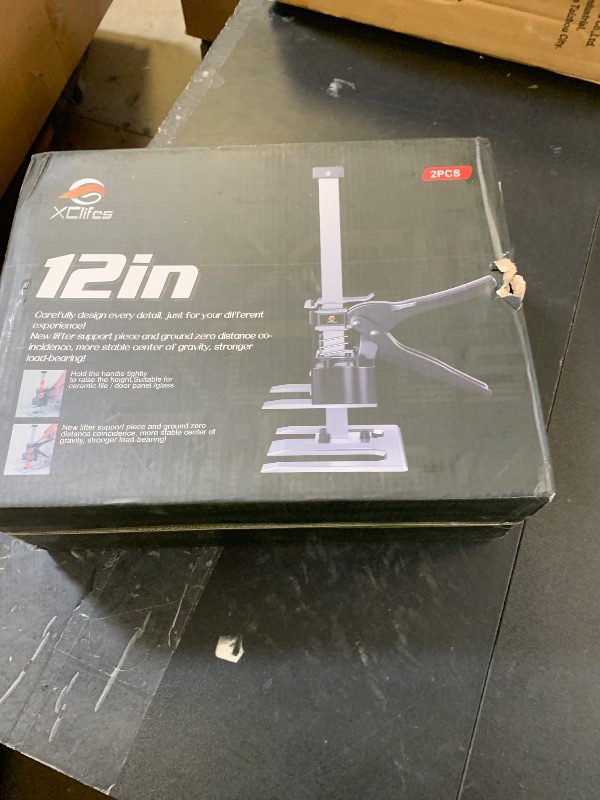 Photo 1 of XClifes Labor Saving Arm Jack Handle 2 Pack, Construction Jack, Wall Tile Locator, Multi Function Height Adjustment Lifting Device, Door Panel Lifting Cabinet, Raised 6.69 in, Pair Dynamic Load 450 LB