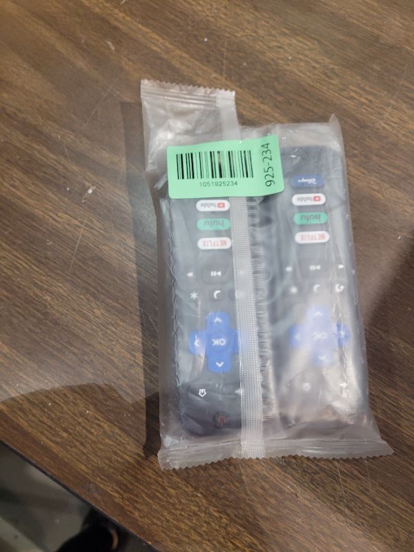 Photo 1 of (Pack of 2) Replacement Remote Control Only for Roku TV, Compatible for TCL Roku/Hisense Roku/Onn Roku/Sharp Roku/Element Roku/Westinghouse Roku/Philips Roku Smart TVs (Not for Roku Stick and Box)