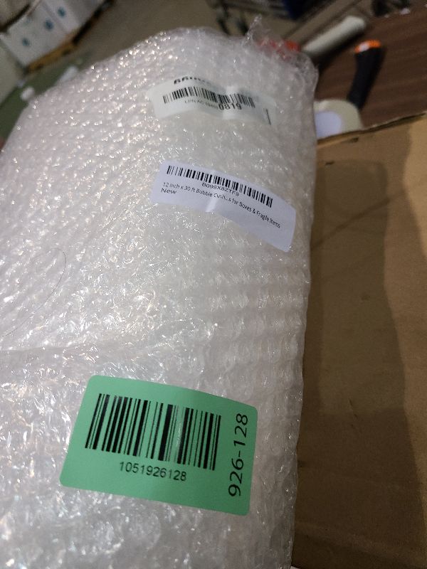 Photo 1 of 12 inch x 30 ft Bubble Cushioning Wrap, Perforated Every 12" Protective Packing Moving & Shipping Supplies for Boxes & Fragile Items