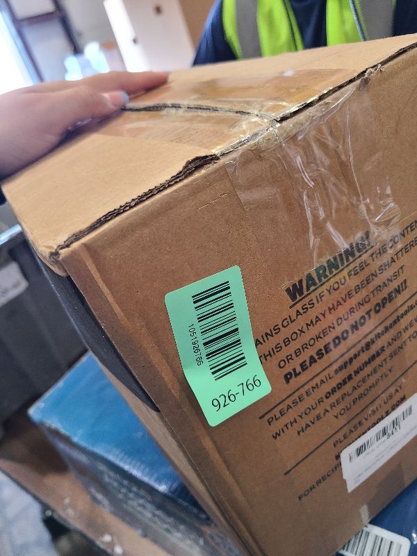 Photo 1 of 1 Gallon Glass Cookie Jar - Large Food Storage Container with Airtight Lid - Keep Fresh Flour, Chewy Pet Treats, Candy, Dried Foods, Detergent Pods for Your Kitchen or Laundry Room- Pack of 2