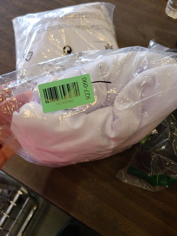 Photo 1 of 10x10ft Wrinkle Free White Backdrop Curtain for Parties Soft Fabric Drapes Wedding White Curtain Backdrop for Birthday Party Decorations Background for Photography 5x10ft, 2 Panels