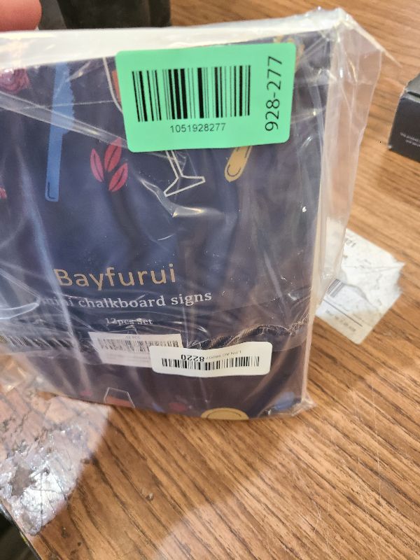 Photo 1 of 12pcs Mini Chalkboard Signs with Stand,Food Labels for Party Buffet, Food Tag/Name Card for Wedding Table, Name Tag Drink Labels Taco/Candy Bar/Bake Sale Food Sign, Catering Supplies Buffet Display