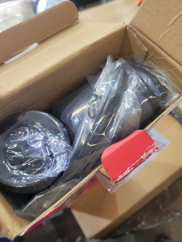 Photo 1 of 17-Piece Heavy Duty Grease Gun Kit: 14oz Grease Tube Flexible Hose Bearing Grease Pump 8000 PSI Pistol Grip Grease Guns Tool Marine Durable Connectors Adapters Extension Tubes Nozzle Easy Operation