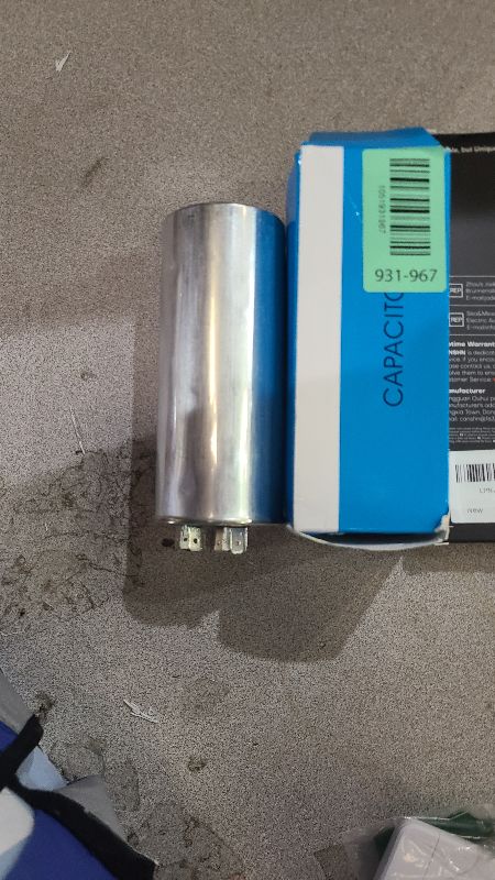 Photo 1 of [UL Listed] BlueStars 70+10 uF 70/10 MFD ±5% 370V/440VAC Dual Run Start Capacitor Air Conditioner CBB65 50/60Hz, 10000AFC - for AC Unit Fan Motor Start or Heat Pump or Condenser Straight Cool
