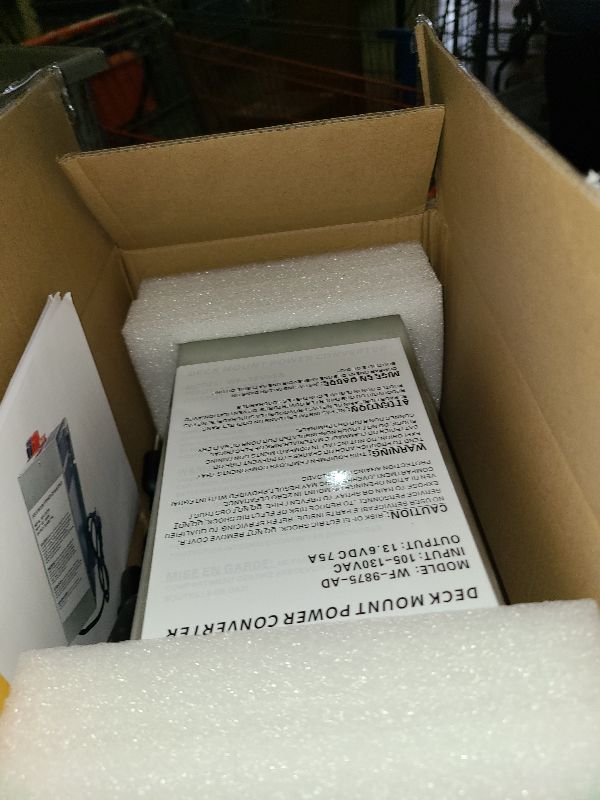 Photo 1 of ??????? WF-9875-AD 75 Amp RV Power Converter Charger, Replace for RV Camper WF-9800 Series, WF-9875, WF-9875-AD, for Lead-Acid/Lithium Battery Three-Stage Charge Rv Converter 75 Amp