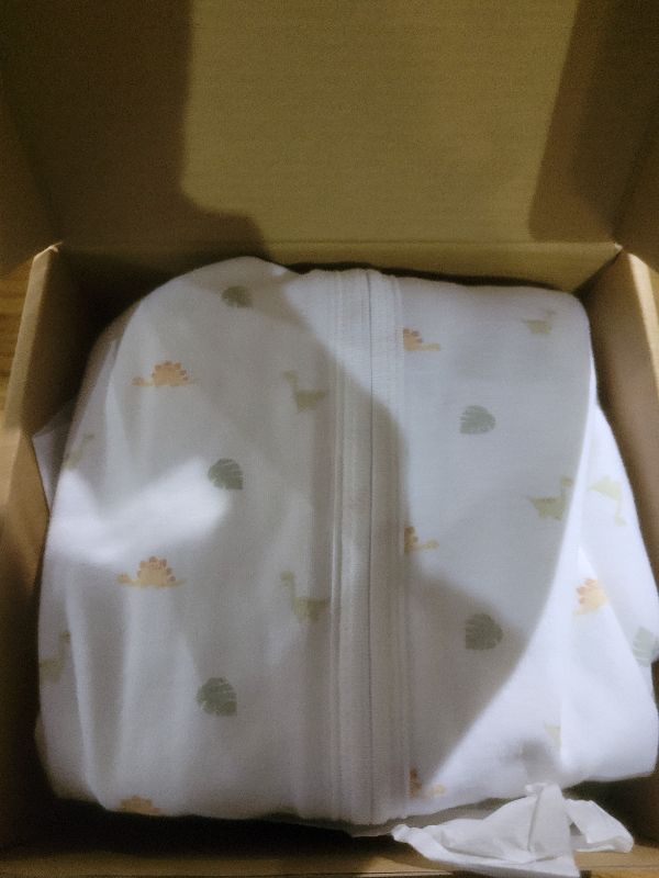 Photo 1 of 2-Pack Baby Sleep Sacks, Zipper Wearable Blanket - 0.5TOG Organic Cotton, Lightweight,Soft Cozy Infant Sleeping Sack 3-6 months,Easy to Wear Small Newborn Transition Swaddles Sleepsacks(Roarsome, S)