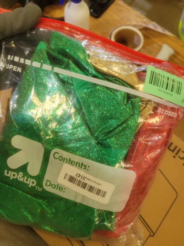 Photo 1 of 2 Pack 24 Inch Inflatable Christmas Balls, Giant Inflatable Ornaments Outdoor, Extra Large Outdoor Christmas Ornaments for Lawn, Porch, and Front Door (Red & Green)