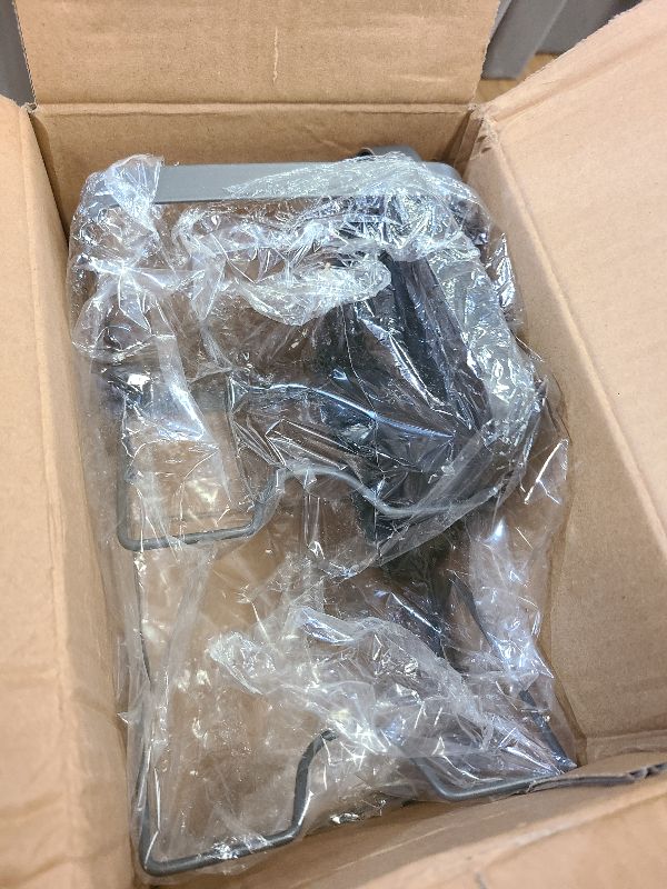 Photo 1 of 2026 Upgraded 304 Stainless Steel Pot Lid Holder While Cooking, Kitchen Pot Lid Storage Rack for stove top, Multifunctional Kitchen Pot Lid Organizer for Countertop(Double Layer-Gray)