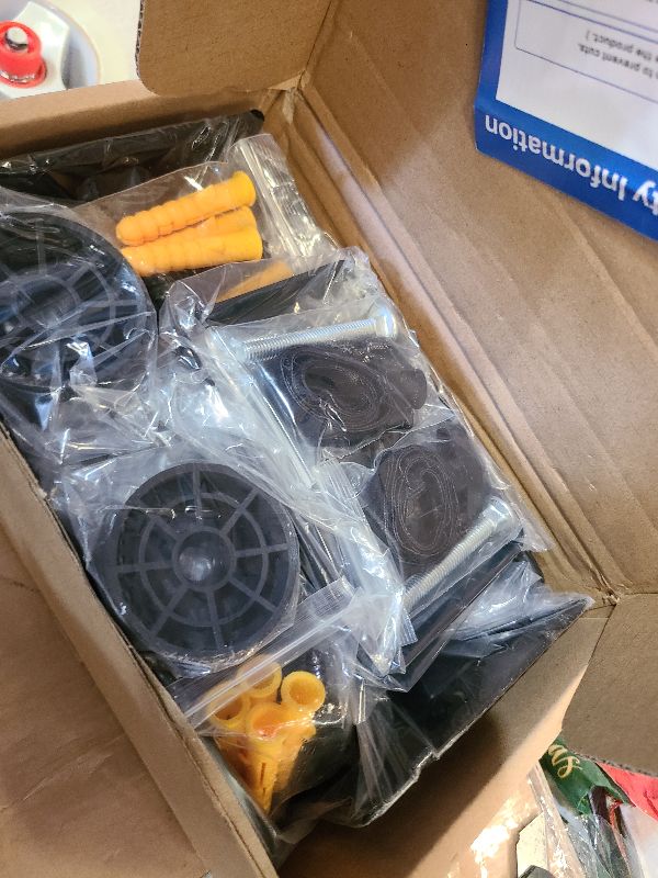 Photo 1 of 2 Pack Adjustable Dual Side Clamp Bracekts for 5–11" Samsung Rear Speaker Wall Mounts, Heavy-Duty Speaker Mounts for Samsung HW-Q990D/Q990F/Q990C/Q930C Surround Sound, Hold Up to 55Lbs, WR Cable Ties