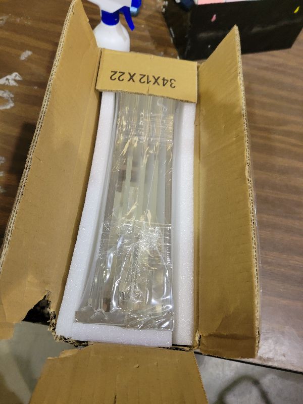 Photo 1 of 12 Pack Acrylic Sign Holder 8.5 x 11, Double-Sided Clear Sign Holder Plastic Stands for Display, T Shape Acrylic Table Sign Stands for Office Store Restaurants Wedding Party Decoration