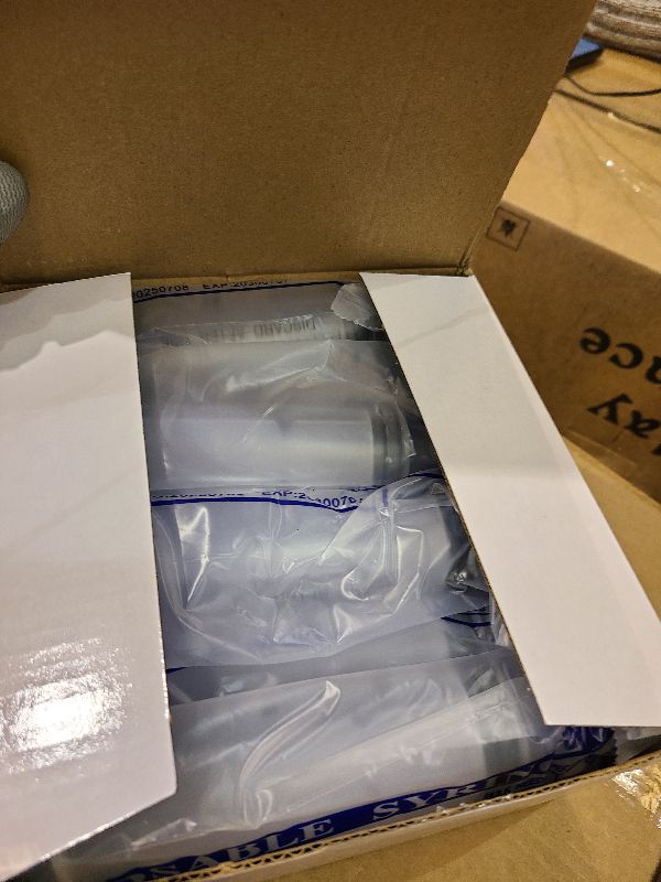 Photo 1 of 12Pack 60ml Syringe for Liquid - Large Plastic Syringes Without Needle for Food Thick Liquids and Irrigation Water, Lip Gloss Filling, Feeding Dogs Meds, Measuring ( 12 Pack 60 ml / cc )