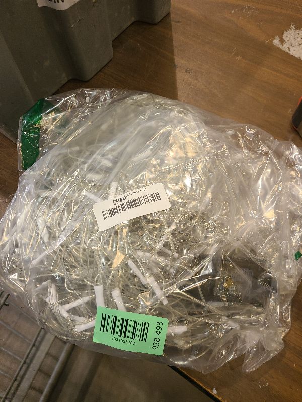 Photo 1 of 2 Pack Total 400 LED Christmas Net Lights Outdoor 6M*4M Mesh Lights Fairy String Lights Plug in with Timer 8 Modes Waterproof for Outside Bush Window Wall Patio Fence Tree Decorations-Multicolored