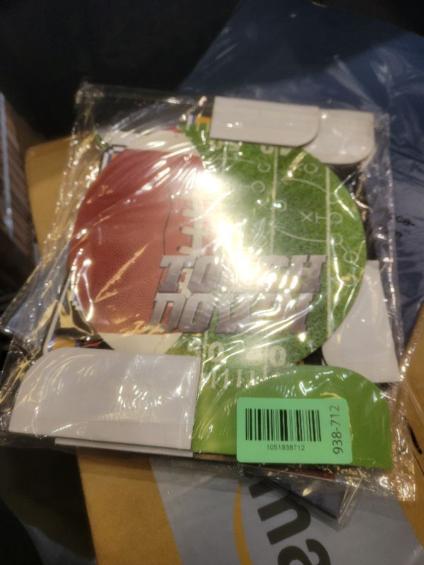 Photo 1 of 10PCS Football Party Decorations Football Table Centerpiece Football Honeycomb Centerpieces Table Toppers for Football Birthday Party Football Game